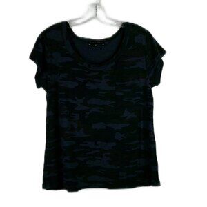 Sanctuary - Short Sleeve Blue Camo Tee - Small